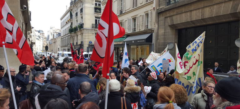 MANIFESTATION au Ministère Mardi 13 mars à 14h (Métro Solférino) ! GREVE avec la Fonction publique et les cheminots le 22 mars !